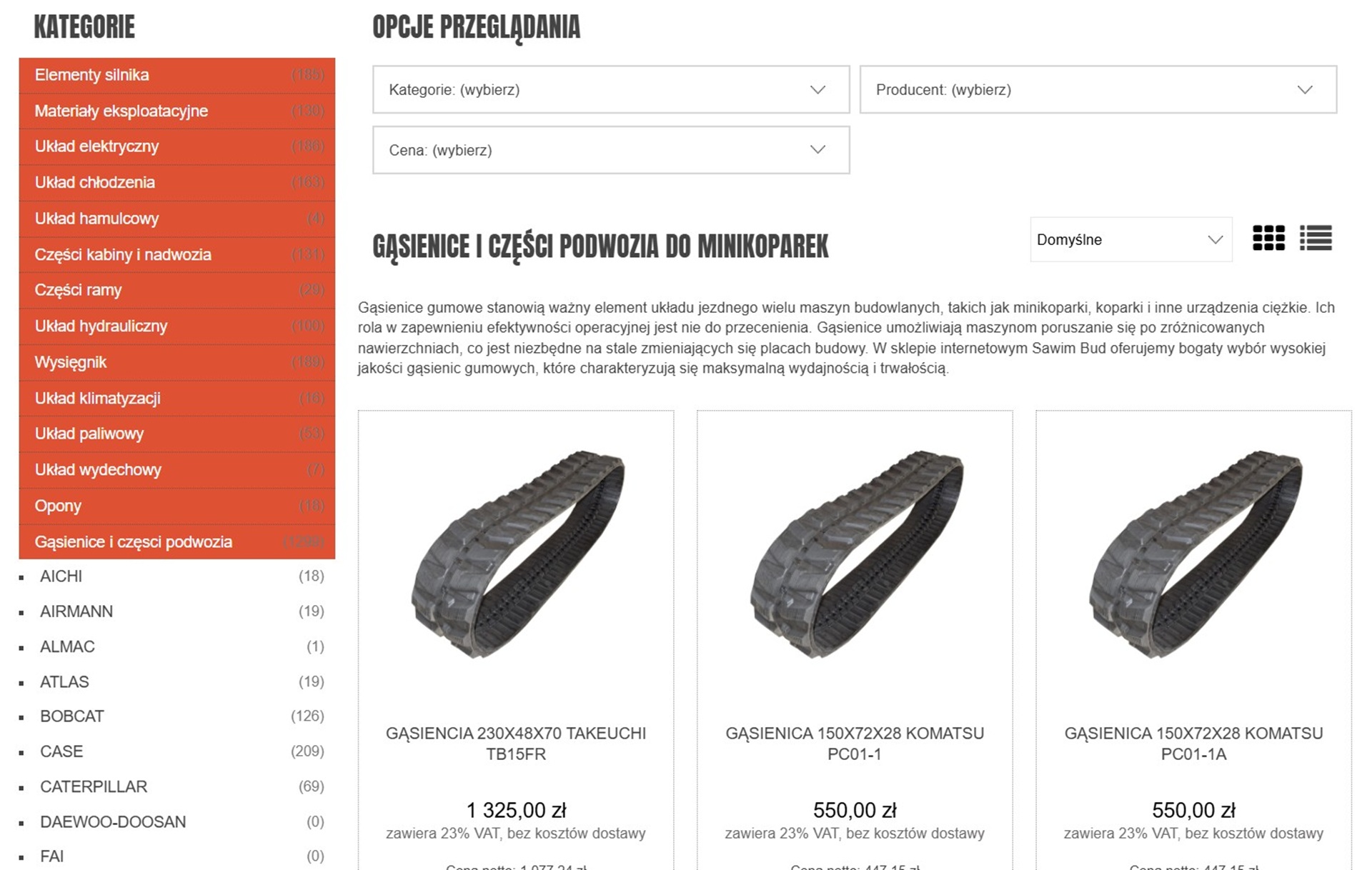 Jak rozpoznać, że gąsienice do minikoparek wymagają wymiany? Objawy techniczne i zagrożenia