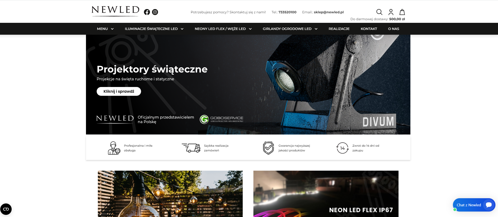 Sklep z oświetleniem LED dla domu i biznesu - szeroki asortyment w jednym miejscu