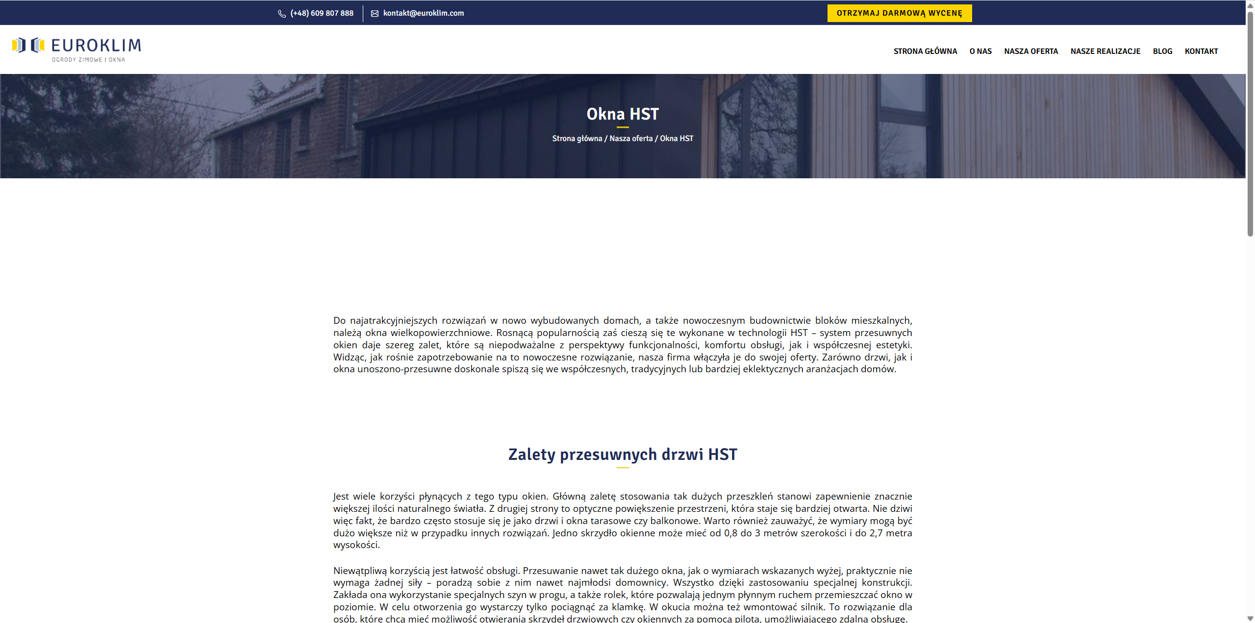 Okna HST - nowoczesne rozwiązanie dla domów z widokiem na ogród