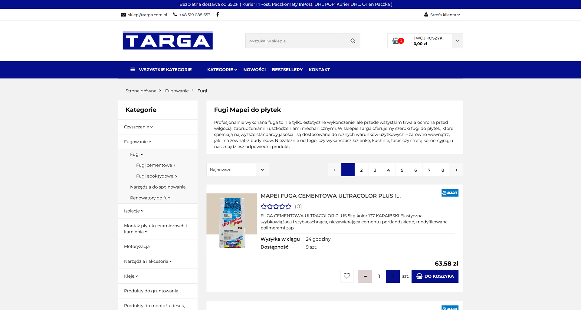 Jakie problemy pomagają ograniczyć fugi Mapei w łazience, kuchni i na balkonie?