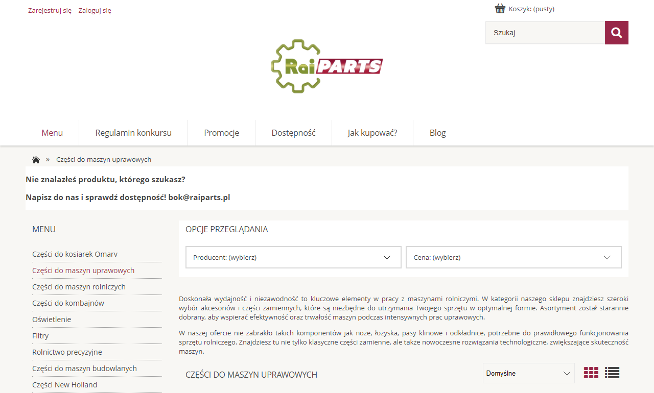 Jak dobrać części do maszyn uprawowych pod kątem typu gleby i intensywności prac polowych